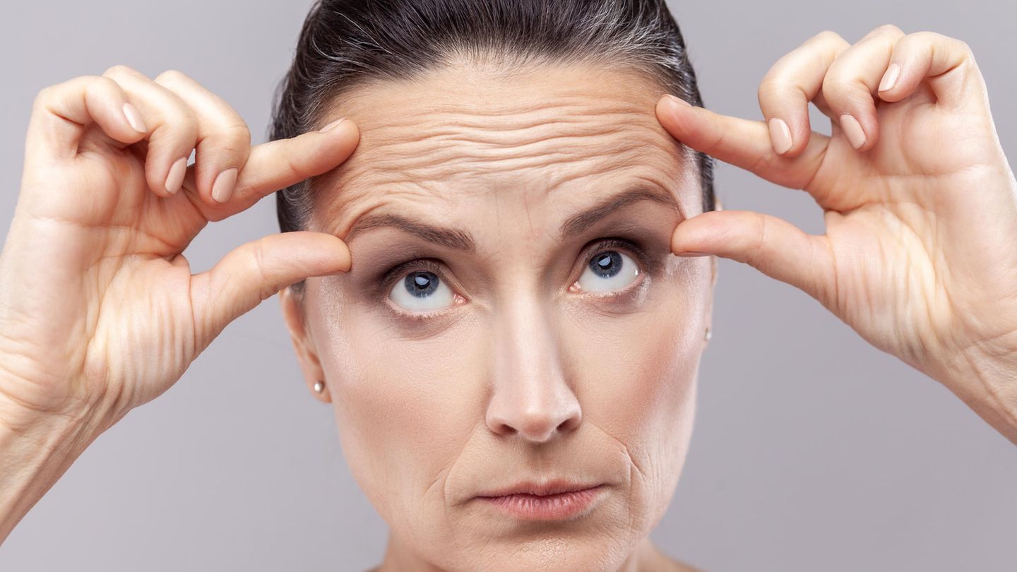 Stirnfalten moglichst schonend loswerden