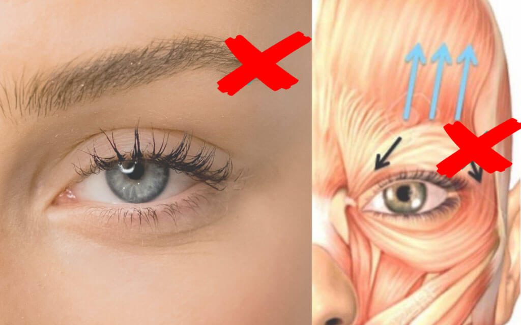 Behandlung Chemical Browlift