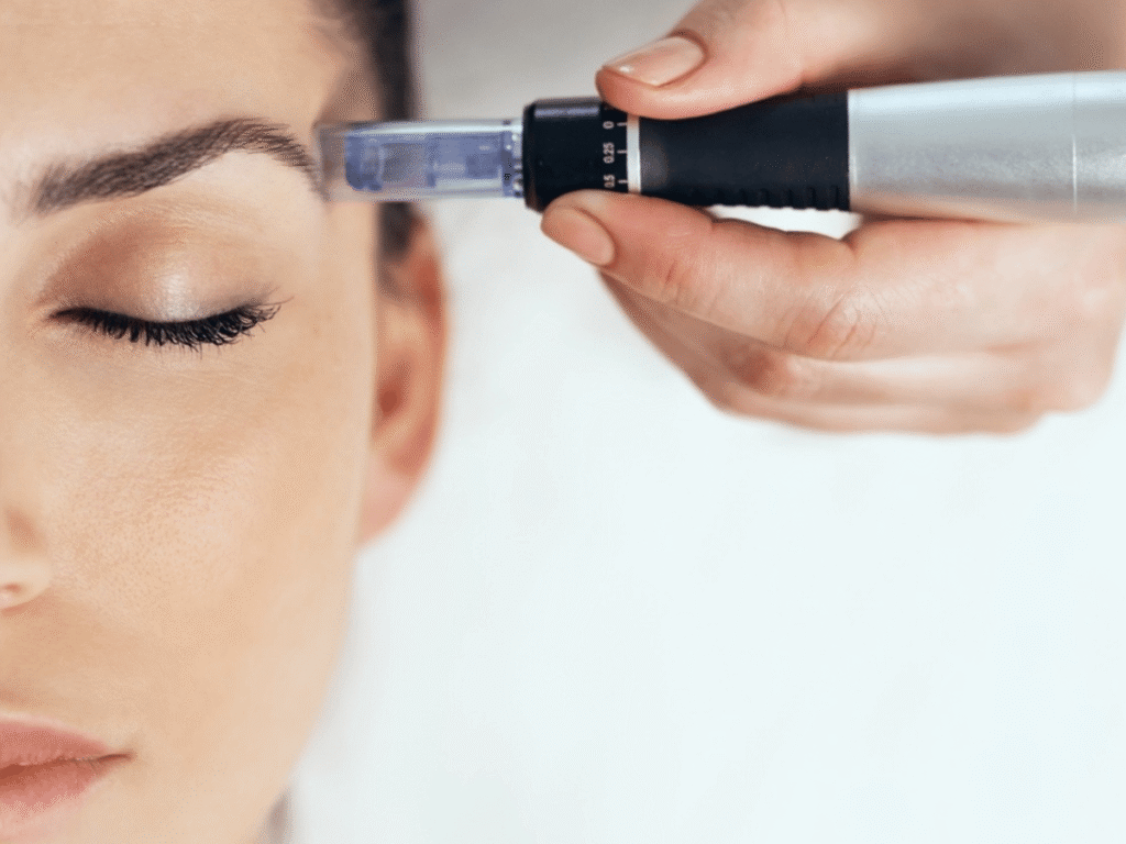 Microneedling mit PRP zur natürlichen Regeneration und Verbesserung der Hautqualität