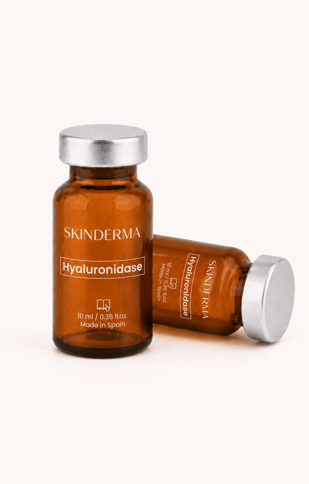 Skinderma Hyaluronidase-Ampullen zur Behandlung unerwünschter Filler.